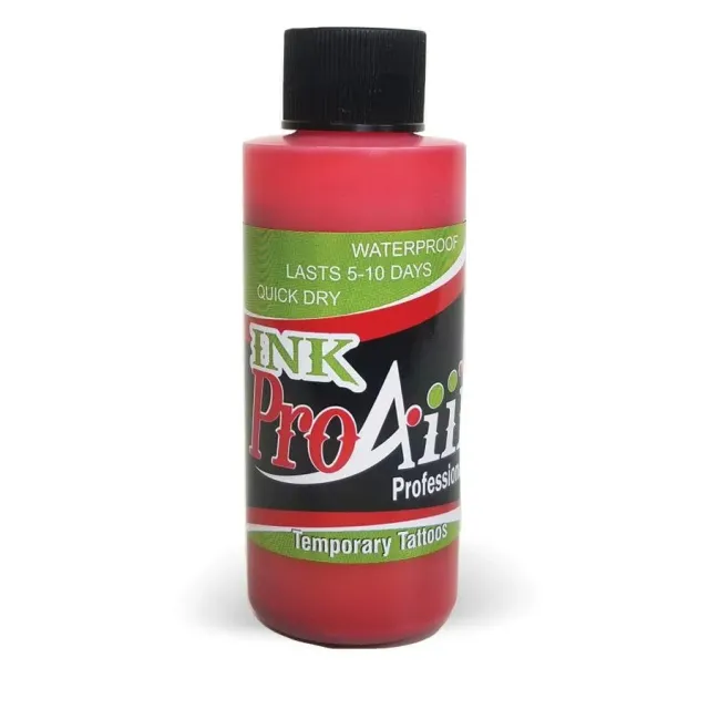 ProAiir INK Lipstick Red encre tattoo temporaire 60ml intense