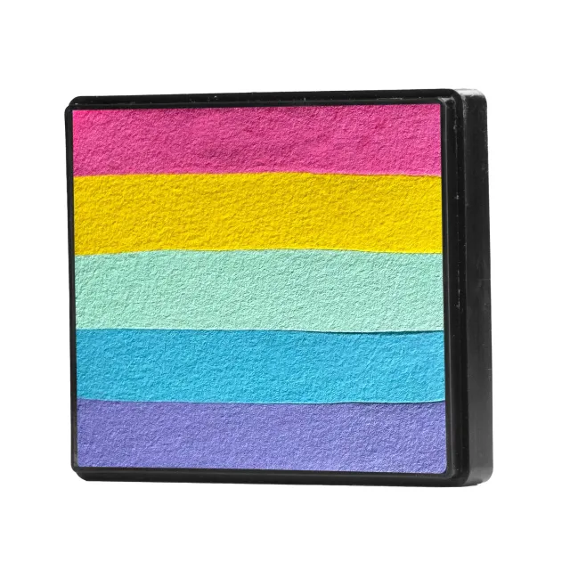 F.A.B. Sweet Tart Rainbow Cake peinture visage arc-en-ciel 50 g multicolore