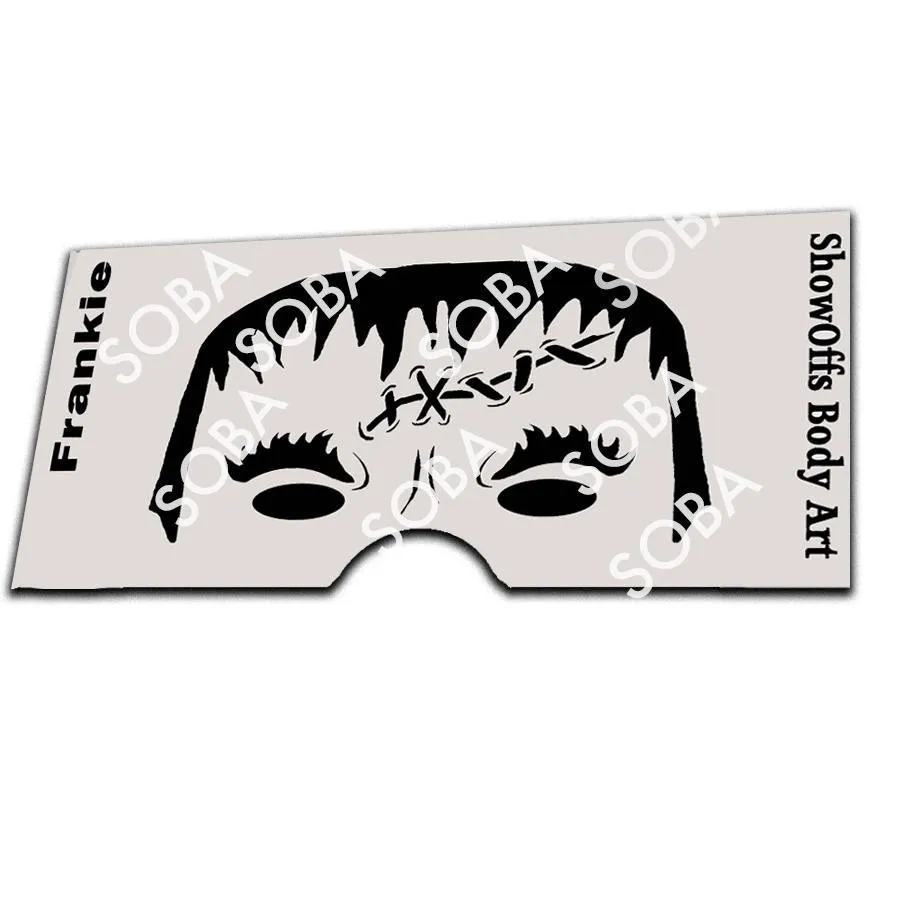 ProAiir StencilEyes Frankie pochoir visage Halloween