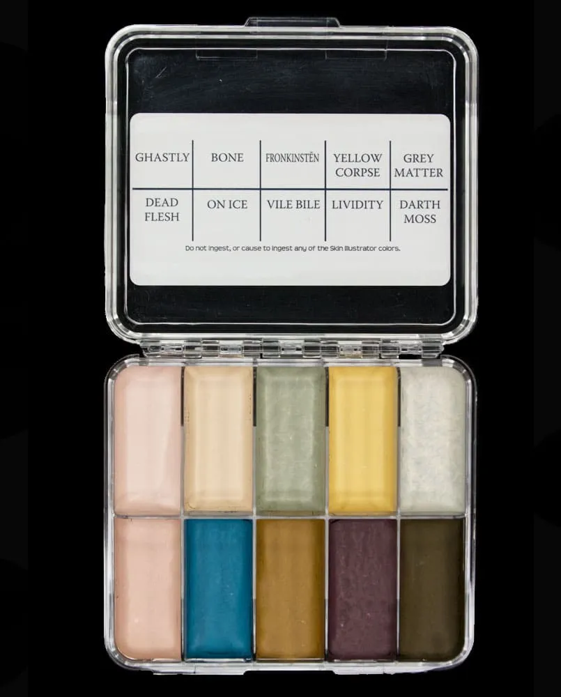 Skin Illustrator Necromania On Set palette maquillage zombie
