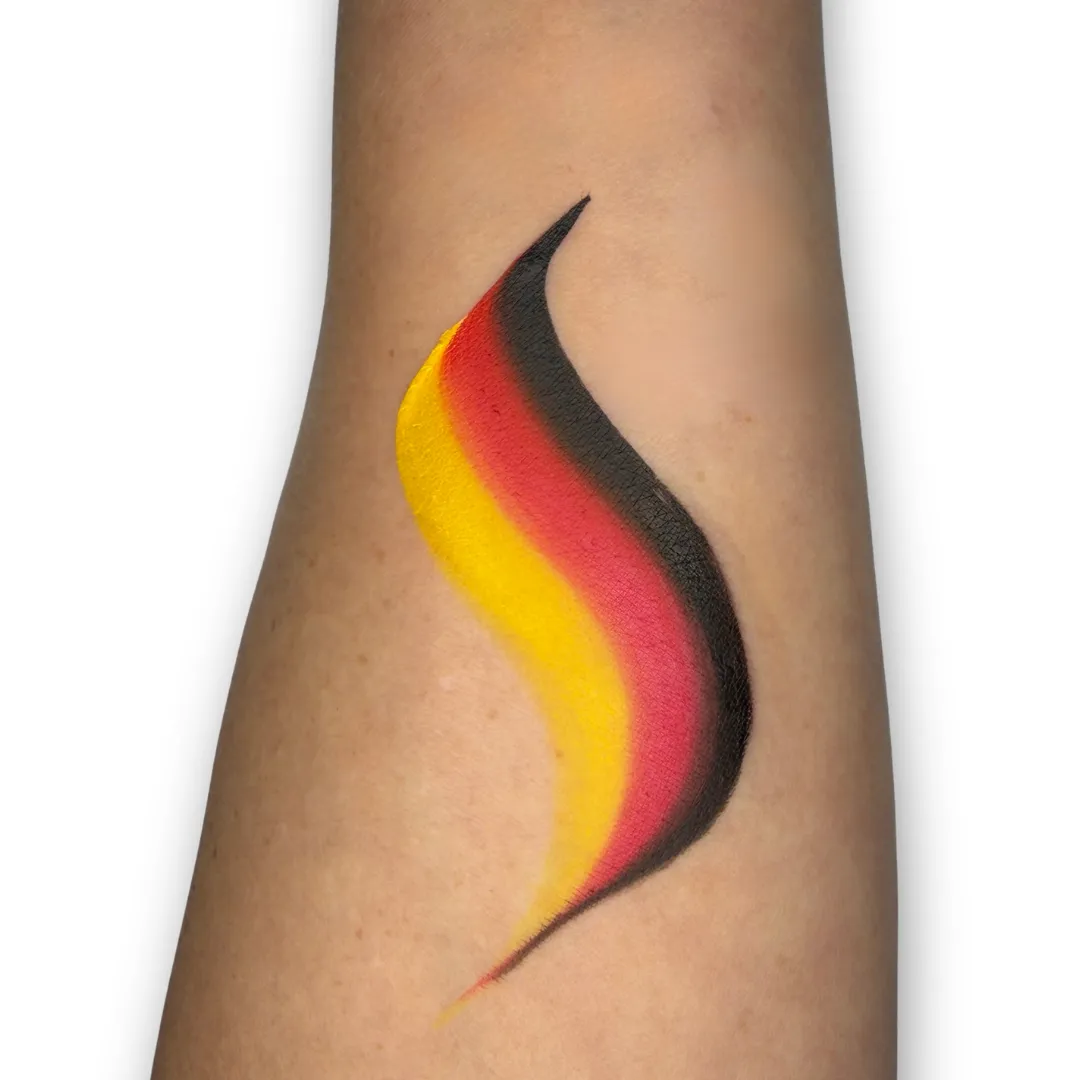 F.A.B. Germany Flag Arty Cake peinture visage 28g drapeau