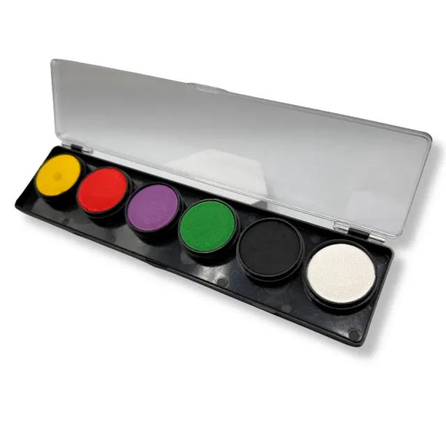 F.A.B. 6-Color Halloween Palette palette peinture visage effets ecchymoses