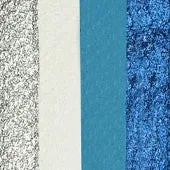 F.A.B. Winter Sparkle Arty Cake peinture visage 28g bleu givré
