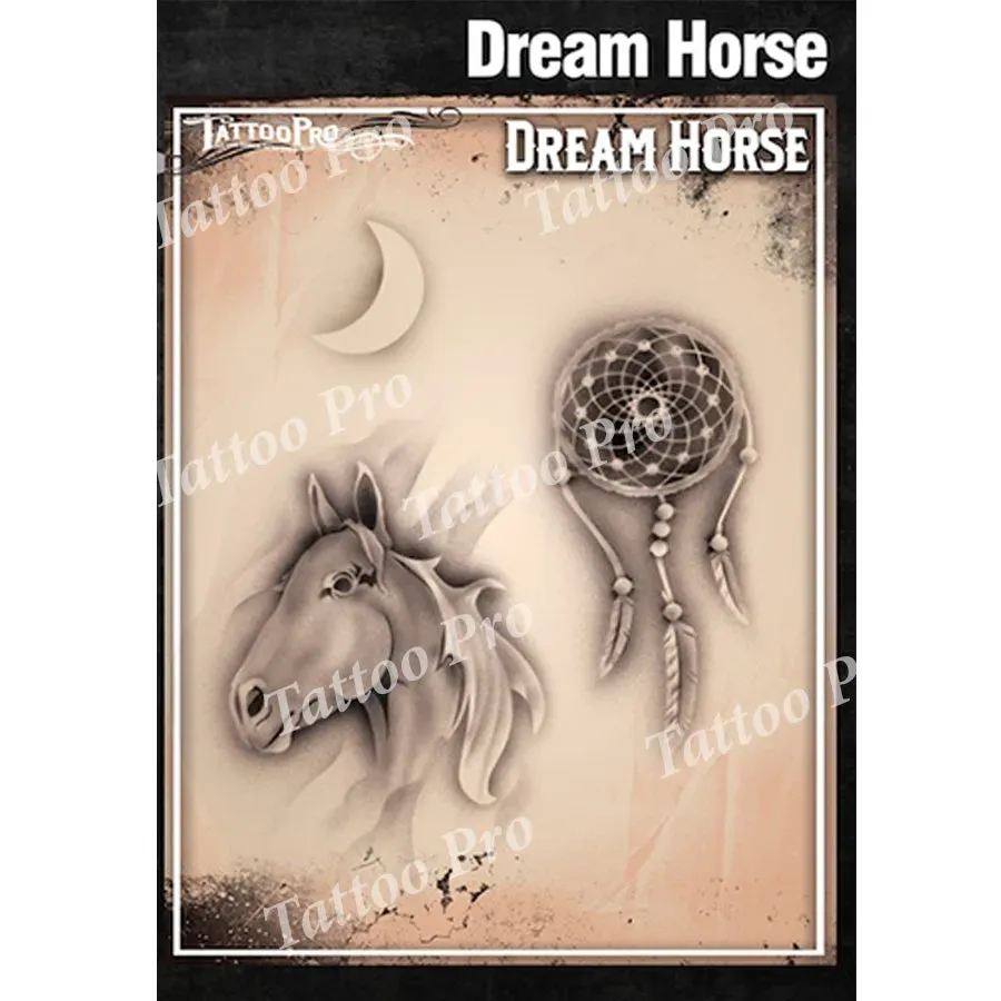 ProAiir Tattoo Pro TPS Dream Horse pochoir cheval