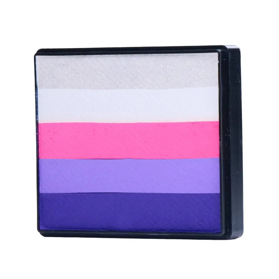 F.A.B. Face & Body Paint Princess Pixie Rainbow Cake peinture visage 50 g pastel