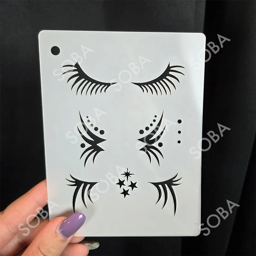 ProAiir StencilEyes QEZ16 pochoir taille unique cils yeux