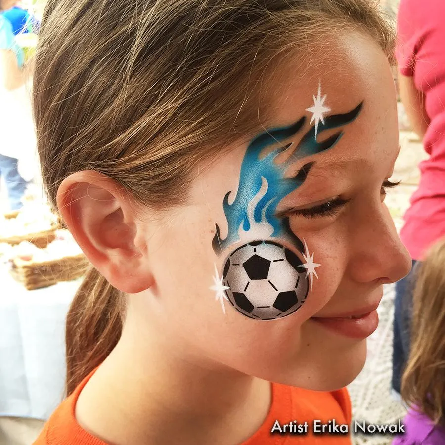 ProAiir StencilEyes Sports Fan pochoir taille unique supporter