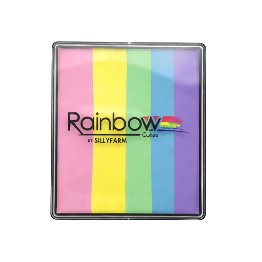 F.A.B. Pretty Pastel Rainbow Cake peinture visage 50 g pastel