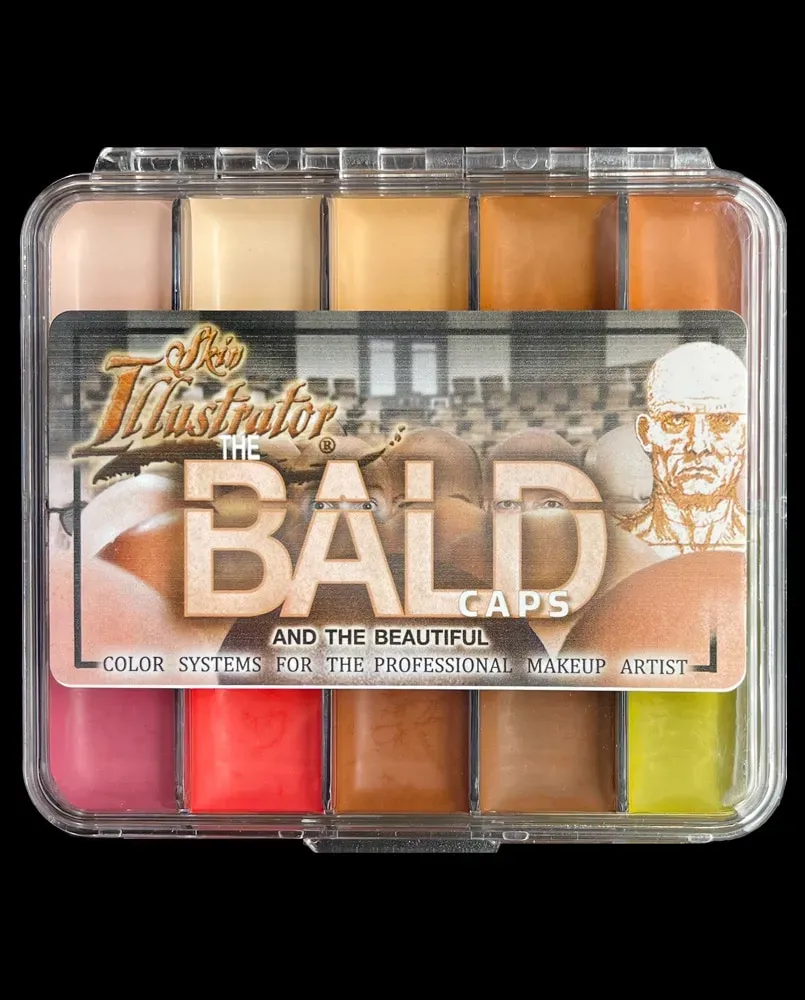 Skin Illustrator Adrian Rigby Bald Caps palette calotte