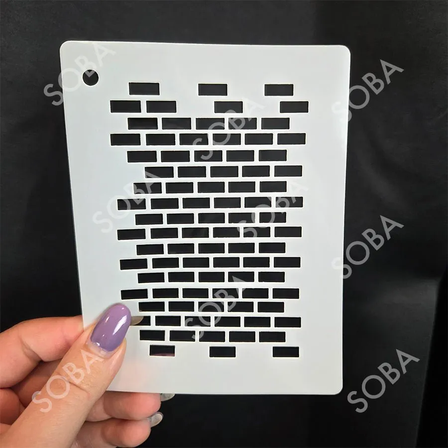 ProAiir QuickEZ QEZ25 Bricks pochoir visage effet briques
