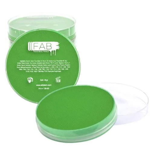 FAB 142 Flash Green peinture visage vert fluo 16 g