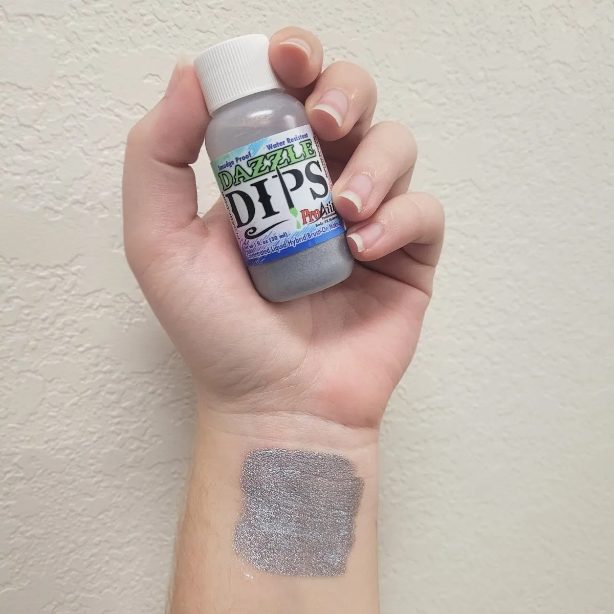 ProAiir DIPS maquillage argent Dazzle Silver 30 ml waterproof