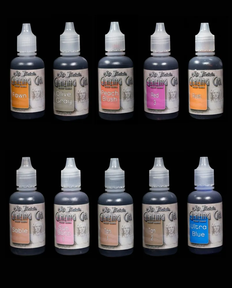 Skin Illustrator Glazing Gels gel transparent pour peau HD