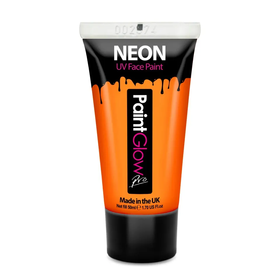 Paintglow UV peinture visage et corps 50ml néon