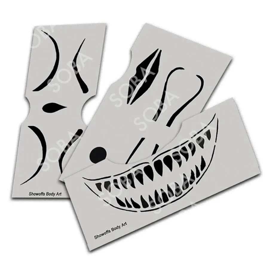 ProAiir StencilEyes Penny pochoir adulte clown Halloween