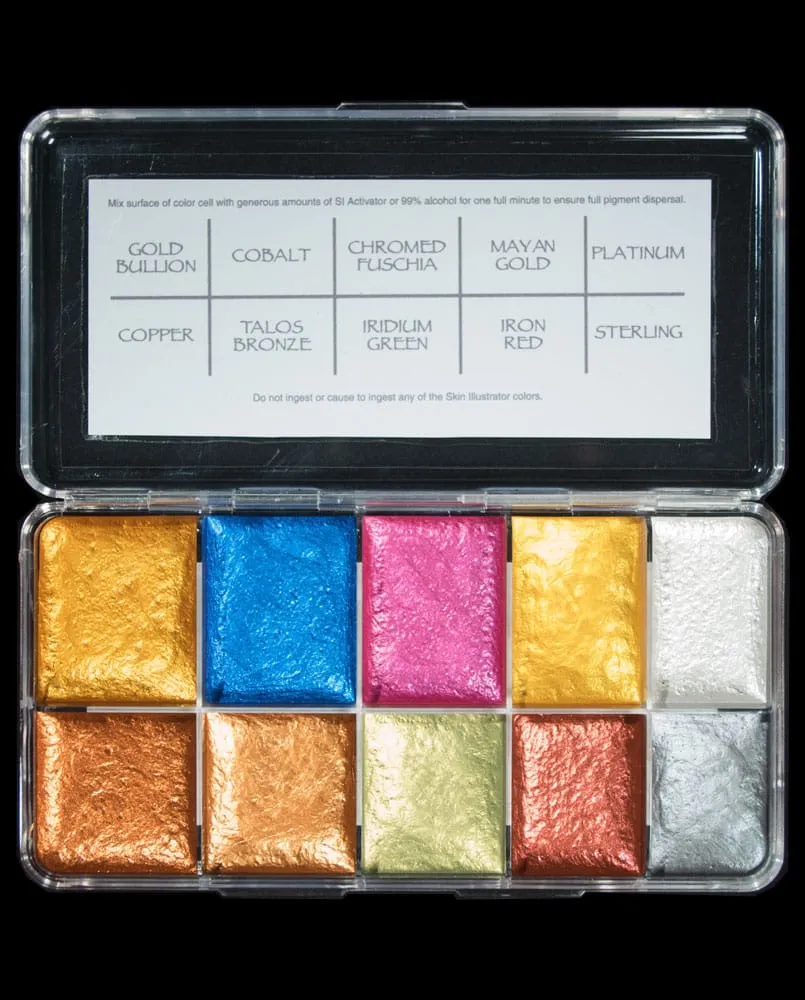 Skin Illustrator Alchemy palette fard métal liquide