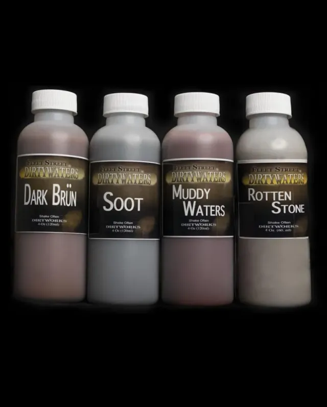 Skin Illustrator Dirtworks Dirtywaters salissure liquide tenace