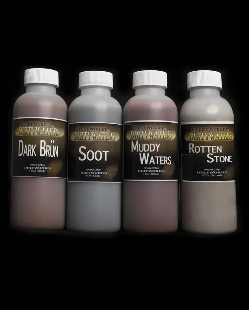 Skin Illustrator Dirtworks Dirtywaters salissure liquide tenace