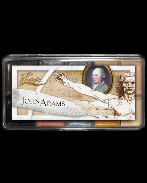 Skin Illustrator John Adams palette fard alcool cinéma