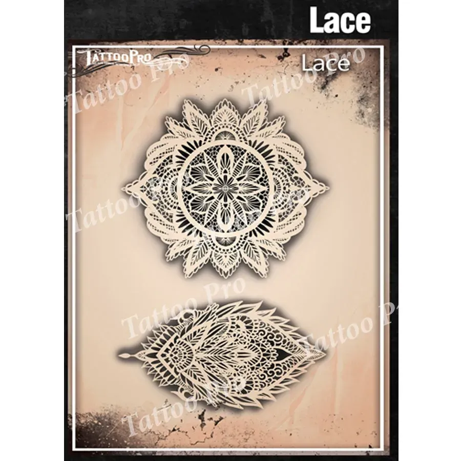 ProAiir Tattoo Pro TPS Lace pochoir tatouage dentelle