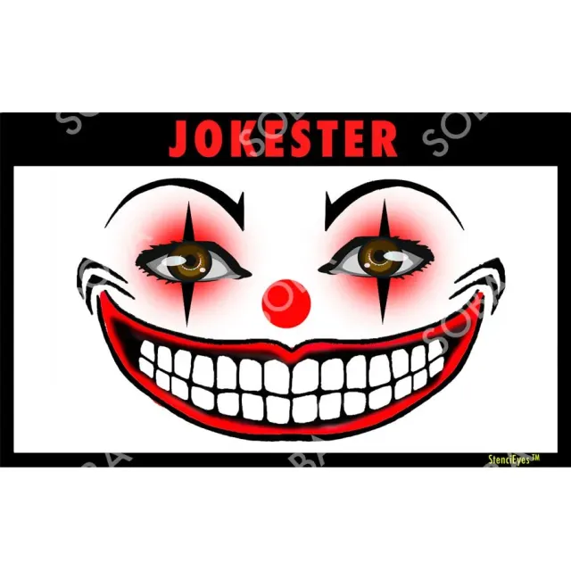 ProAiir StencilEyes Jokester pochoir maquillage adulte clown