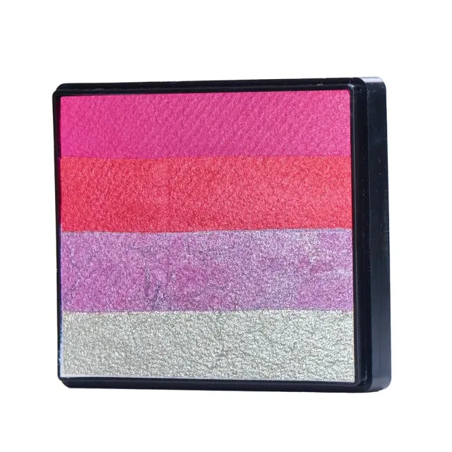 F.A.B. Sugar Splash Rainbow Cake 50 g peinture visage rose nacrée