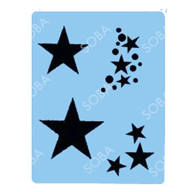 ProAiir QuickEZ QEZ21 Star Group pochoir visage étoiles mixte
