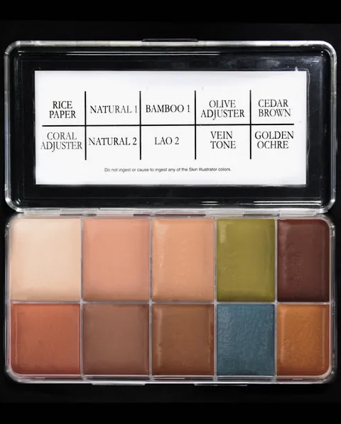 Skin Illustrator VFS Flesh & Complexion Palette teint cinéma