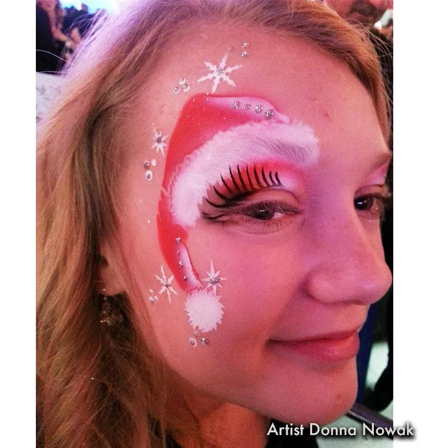 ProAiir StencilEyes Santa Hat pochoir visage taille unique