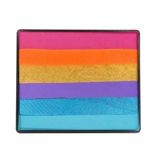 F.A.B. Florida Sky Rainbow Cake 50 g peinture visage dégradée