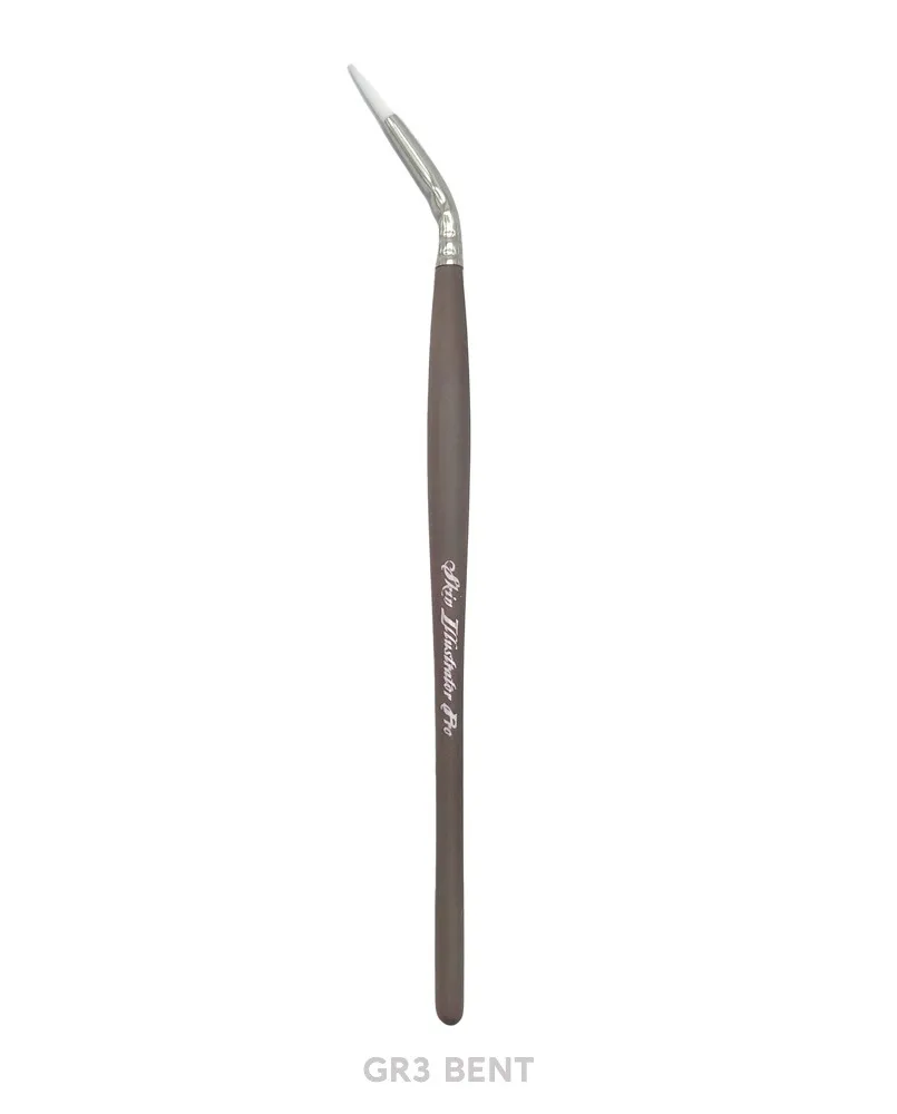 Skin Illustrator GR Series Bent pinceau colle coudé