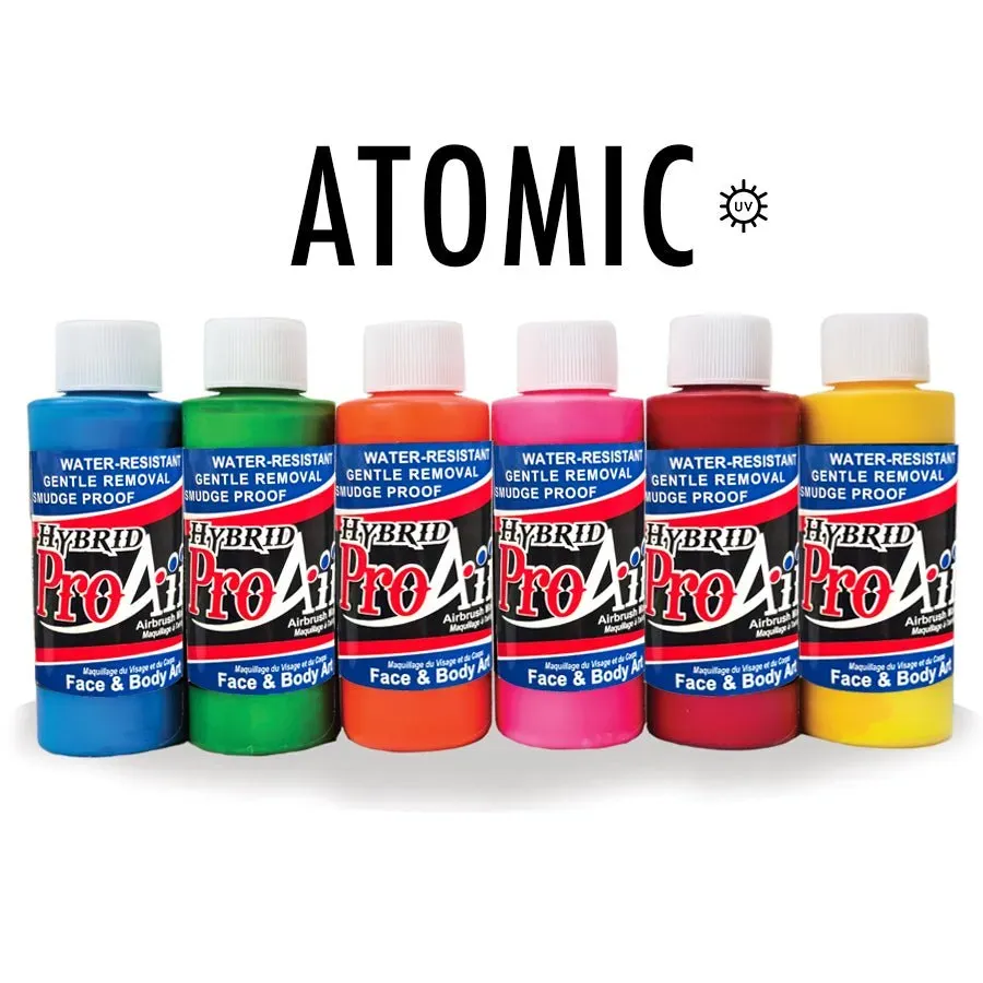ProAiir Atomic Hybrid kit maquillage 60 ml couleurs UV