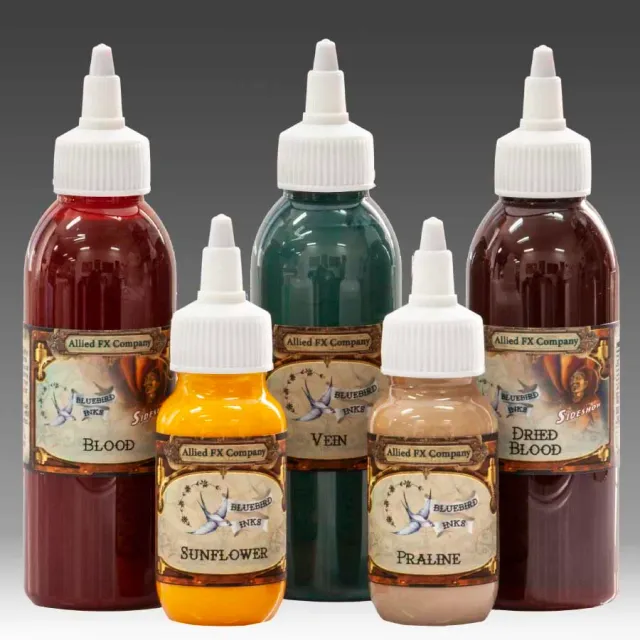 The Dark Arts Company Bluebird Sideshow encre fluide 50ml concentrée