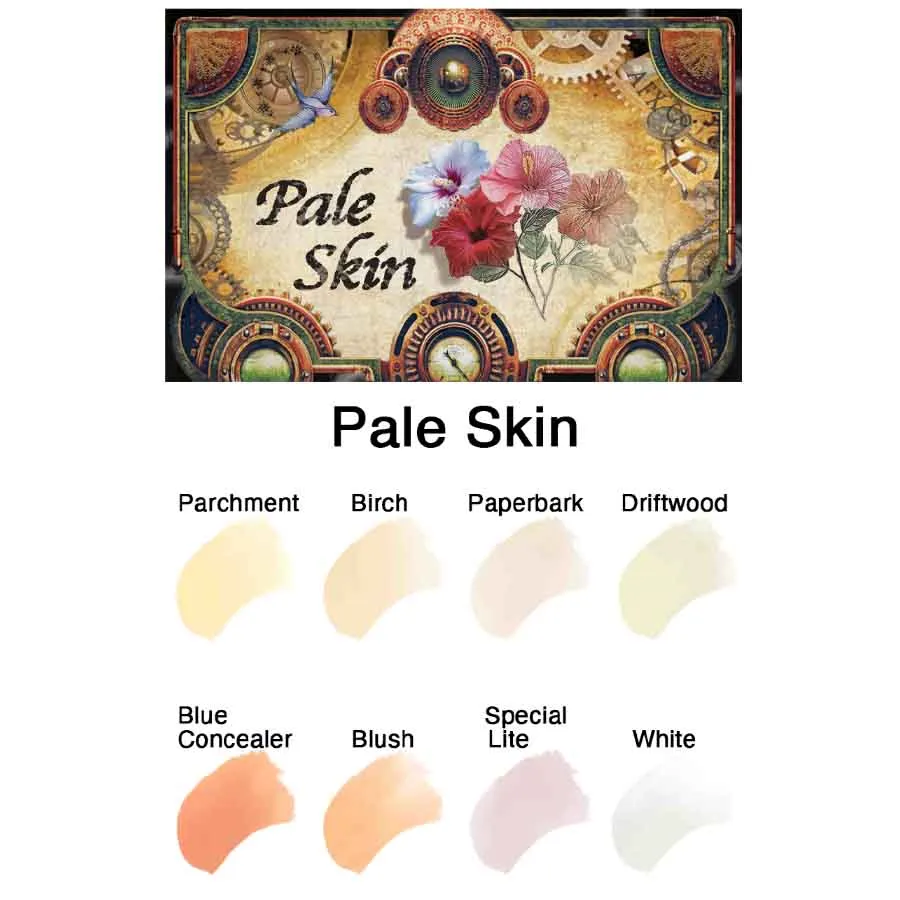 BLUEBIRD Pale Skin Palette palette 32g peau pâle