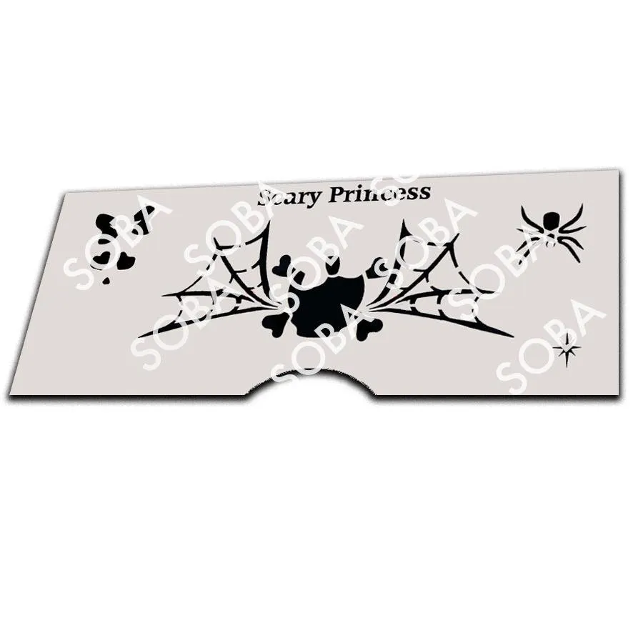 ProAiir StencilEyes Scary Princess pochoir couronne halloween