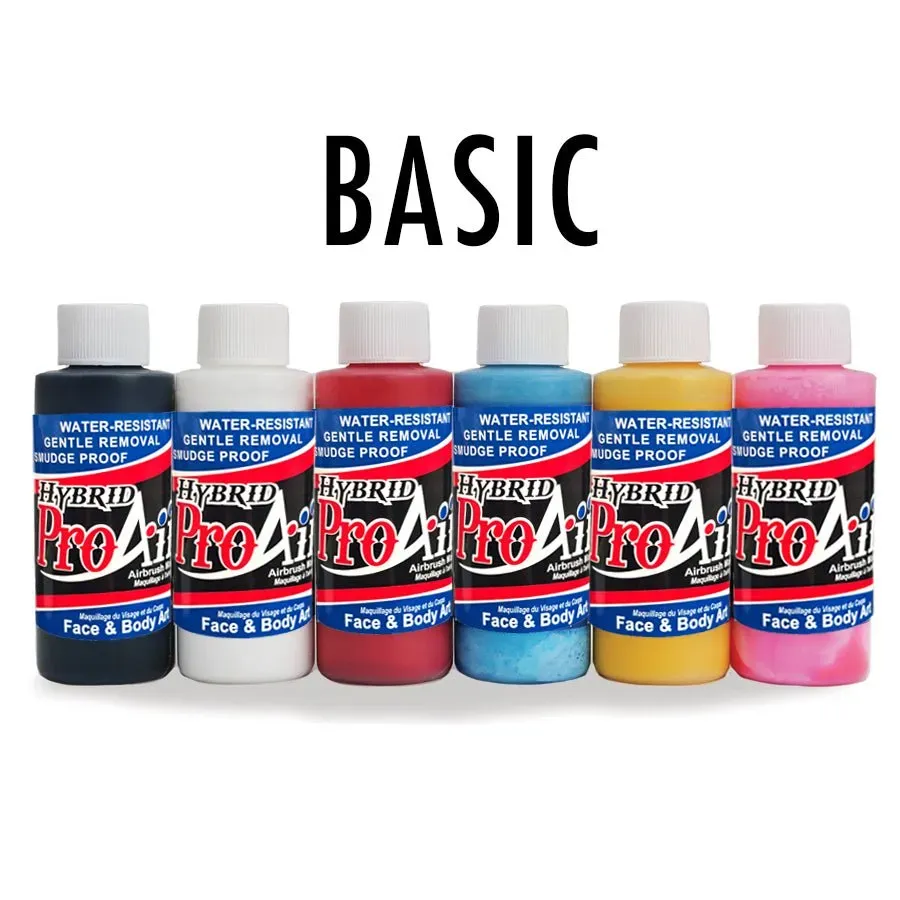 ProAiir Basic kit maquillage hybride 6 couleurs 60 ml essentiel