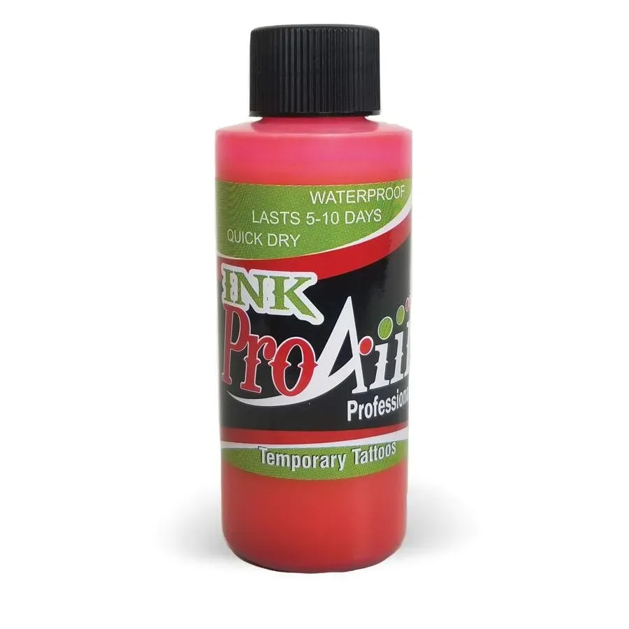 ProAiir INK Hot Pink encre tatouage temporaire 60 ml rose fluo