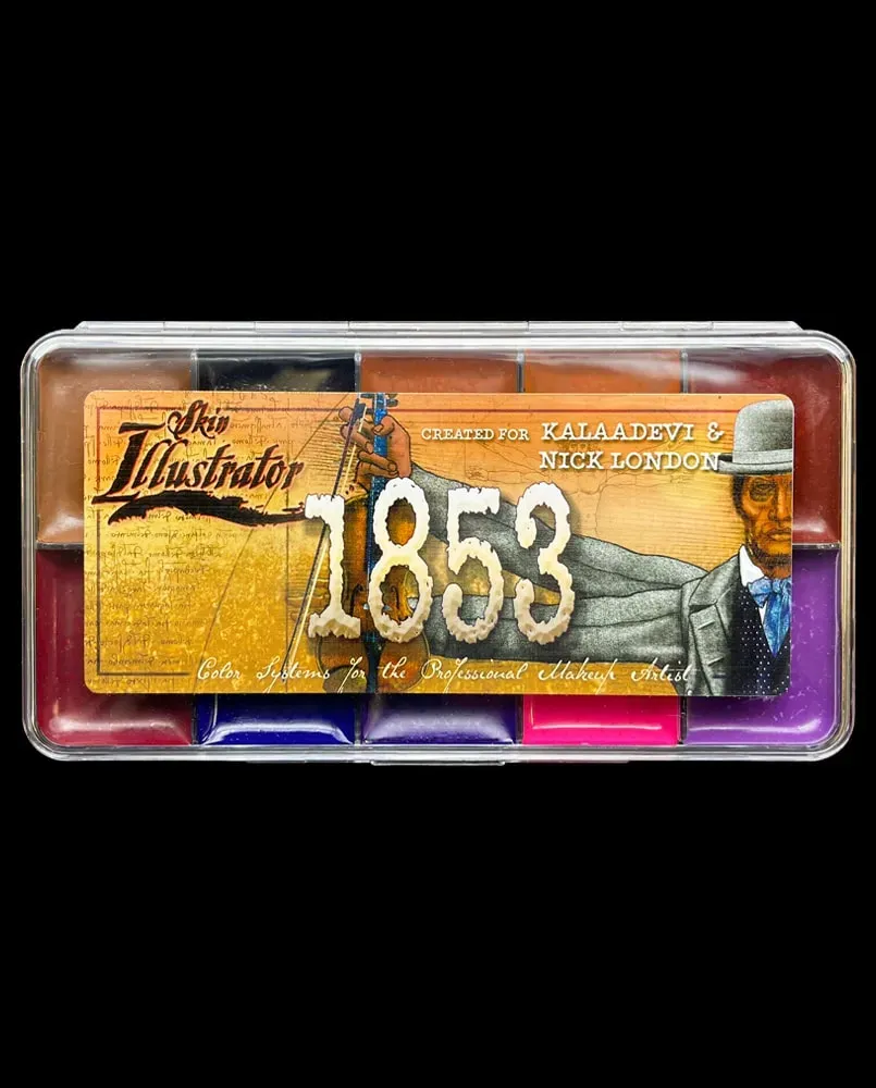 Skin Illustrator 1853 Palette maquillage alcool tons peaux