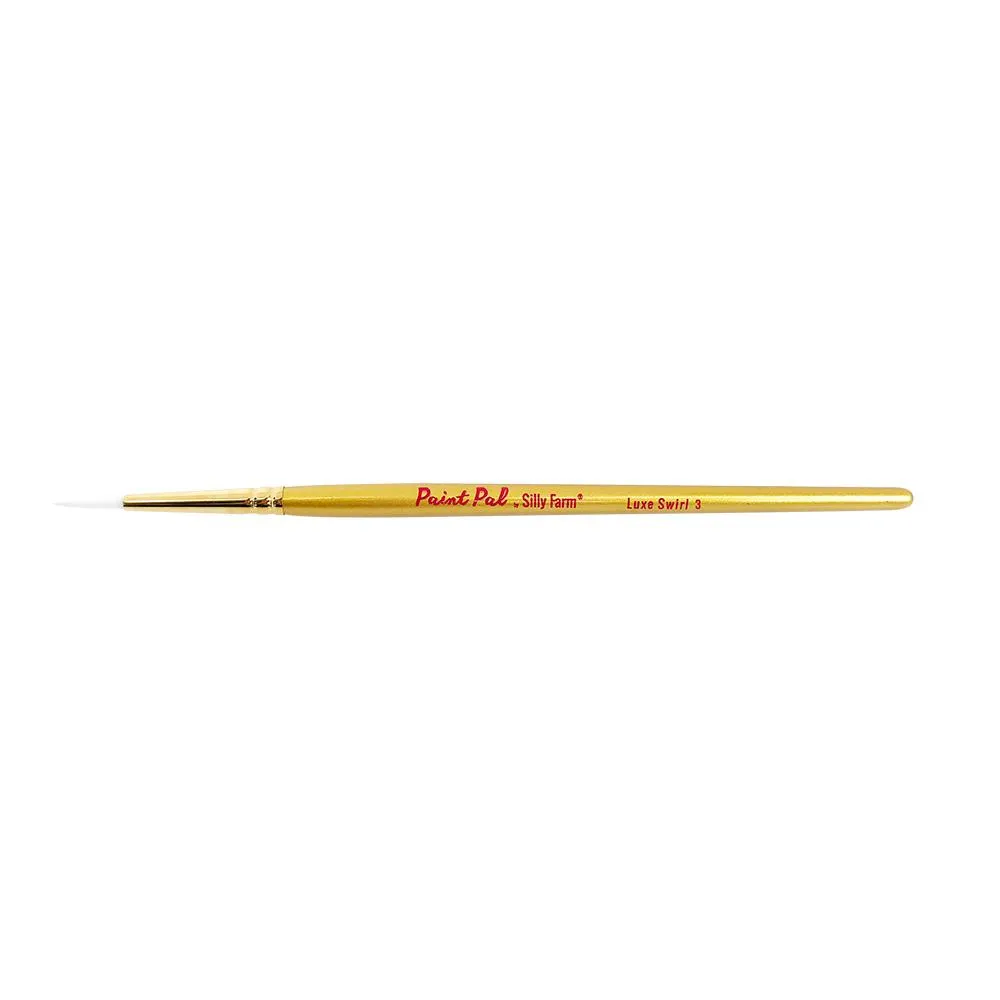 F.A.B. Paint Pal LUXE Swirl Brush Set pinceaux ronds synthétiques 3 pièces