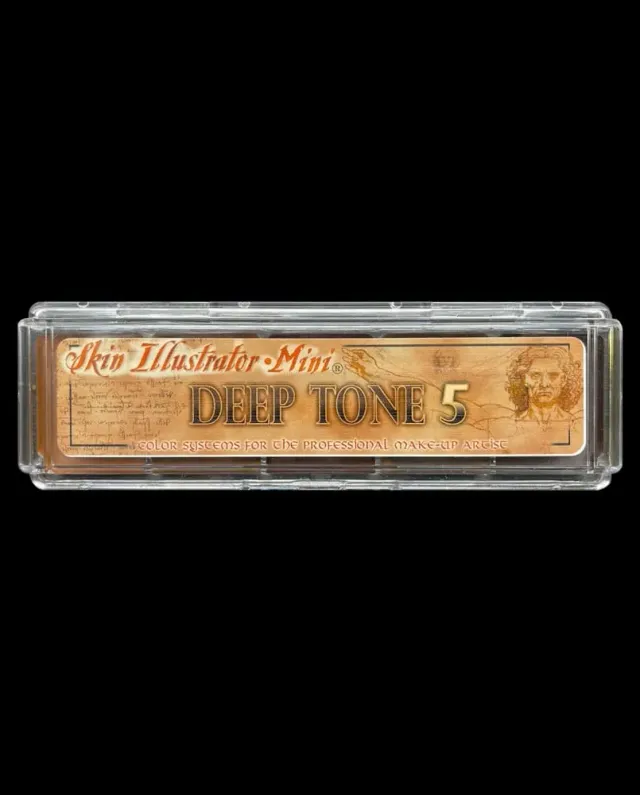 Skin Illustrator Mini Deep Tone 5 Palette palette maquillage tons foncés 5 teintes