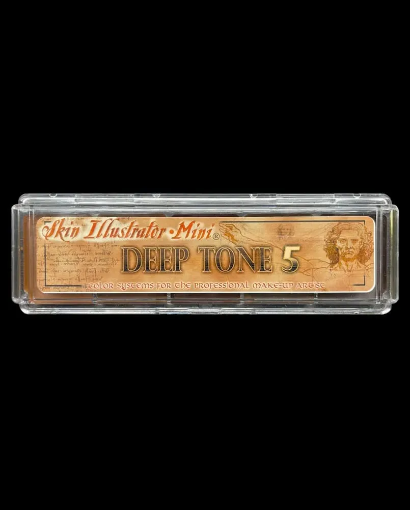 Skin Illustrator Mini Deep Tone 5 Palette palette maquillage tons foncés 5 teintes