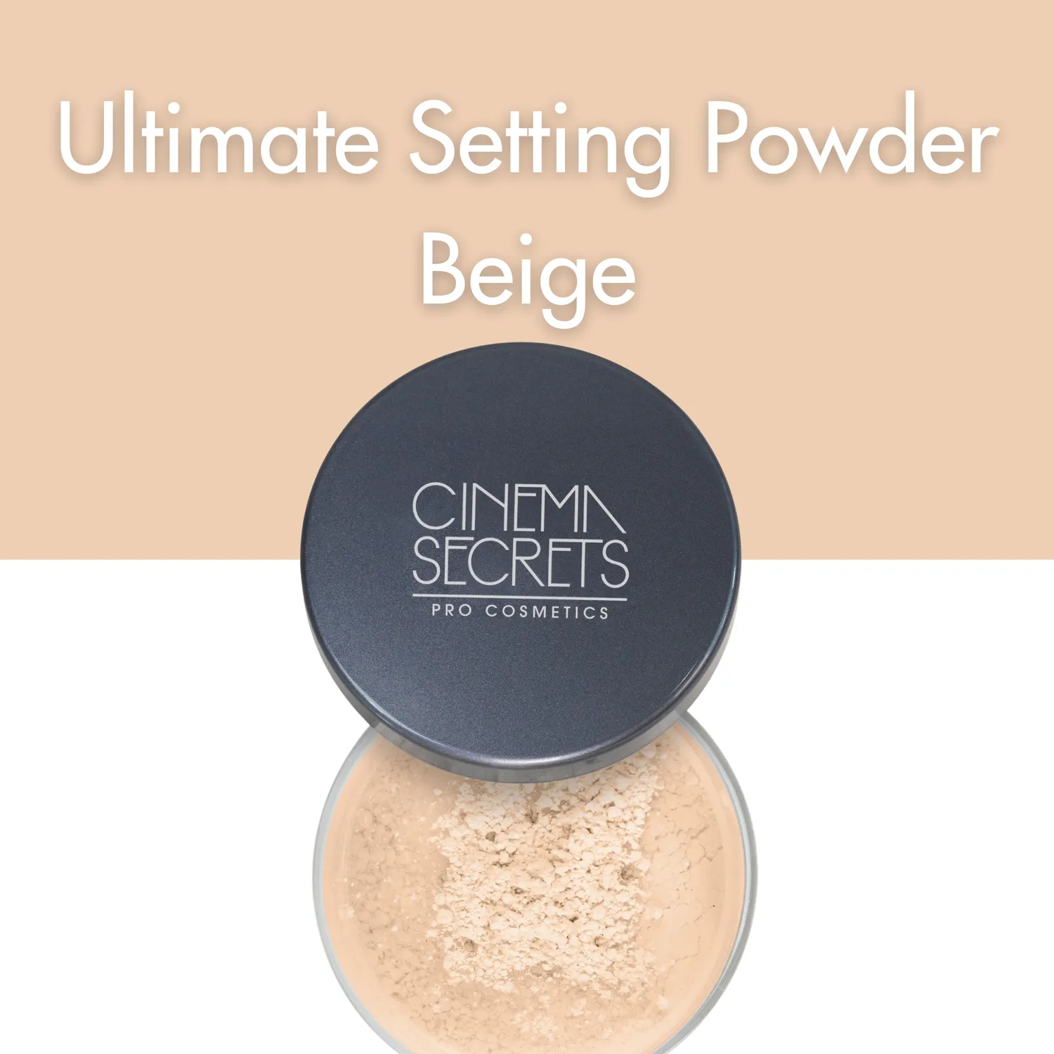 Cinema Secrets Ultralucent Setting Powder poudre beige vegan