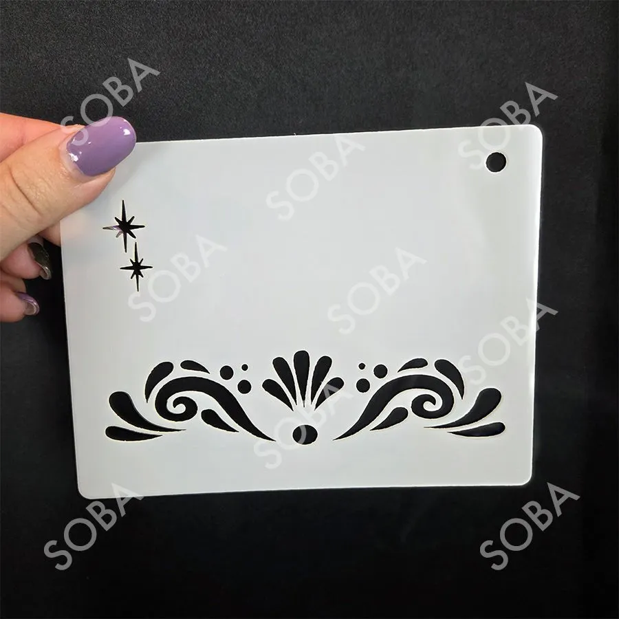 ProAiir StencilEyes QEZ50 Crown Topper 1 pochoir couronne
