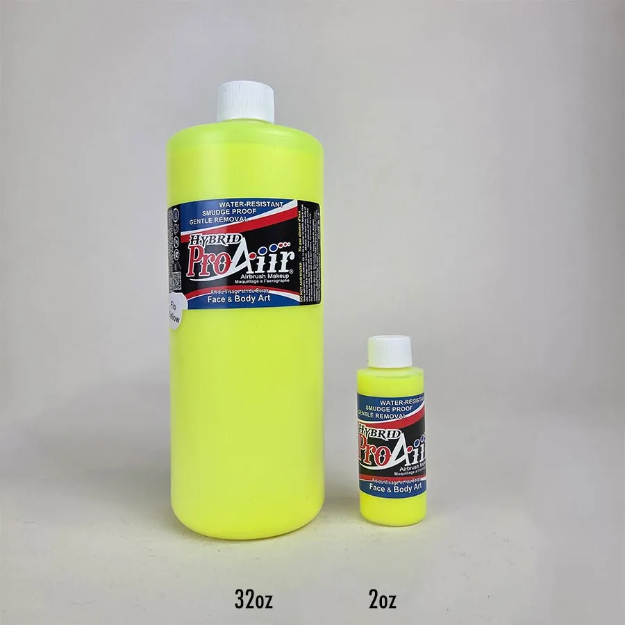 ProAiir Fluorescent Yellow maquillage hybride 60 ml jaune UV