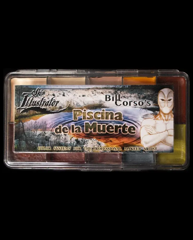 Skin Illustrator Piscina de la Muerte Palette palette Deadpool couleurs intenses