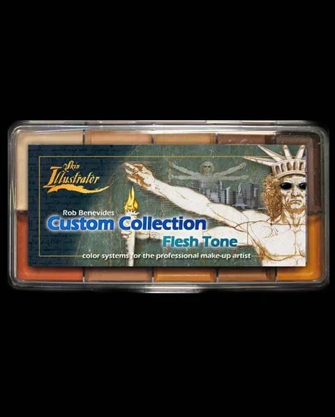 Skin Illustrator NYU Custom Flesh palette alcool tons chair