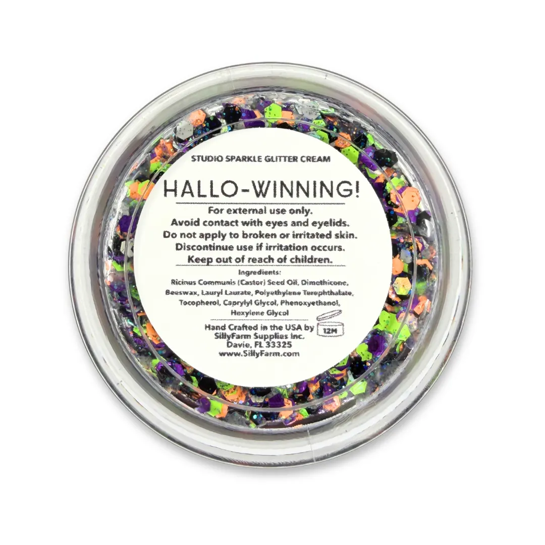 F.A.B. Studio Sparkle Hallo-Winning crème pailletée Halloween 25 g