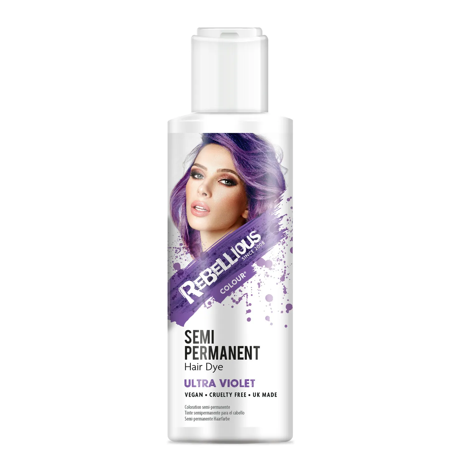 Rebellious Colour coloration semi-permanente 100ml vegan