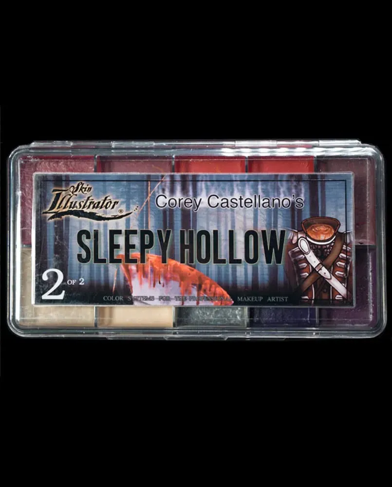 Skin Illustrator Sleepy Hollow Palette 2 palette maquillage cinéma pigments