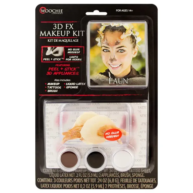 Woochie Faun 3D FX kit maquillage peel & stick effets spéciaux